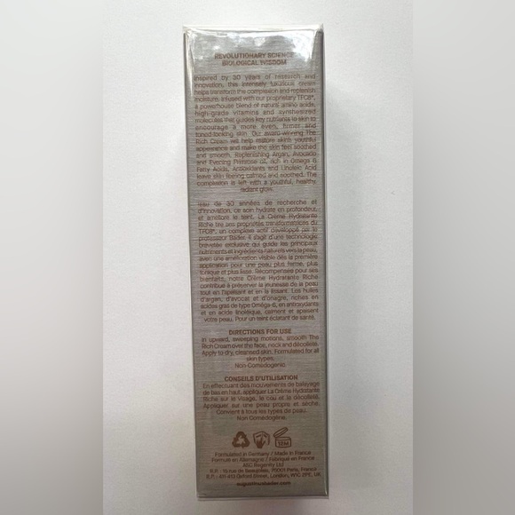AUGUSTINUS BADER THE RICH CREAM WITH TFC8 Brand New And Sealed 30ML/1 OZ $185 - Picture 9 of 12